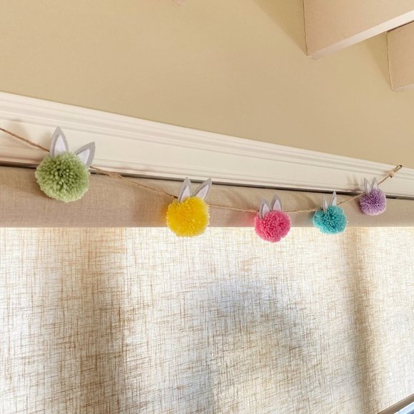 Easter Bunny Garland, Bunny Garland, Easter Garland, Easter Bunny, Easter Banner - Picture 6 of 8